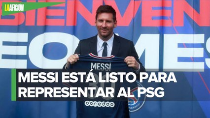 Así fue la presentación de Messi en el PSG