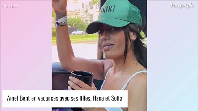 Amel Bent sexy en maillot : elle dévoile ses courbes et son bronzage au bord de la piscine