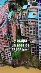 Así es Zhaotong, la ciudad más estrecha del mundo que se ubica en China