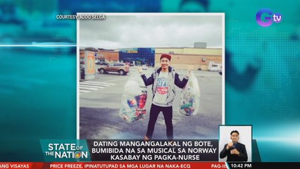 Dating mangangalakal ng bote, bumibida na sa musical sa Norway kasabay ng pagka-nurse | SONA