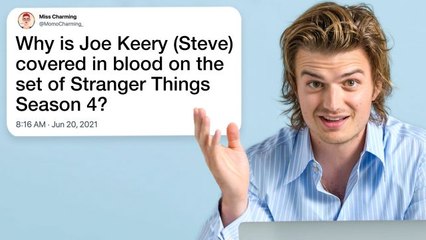 Joe Keery Goes Undercover on Reddit, Twitter, and YouTube