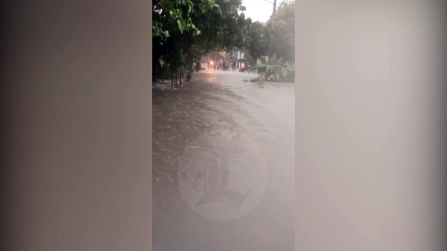 En Peravia varias localidades quedaron incomunicadas por las lluvias de Fred