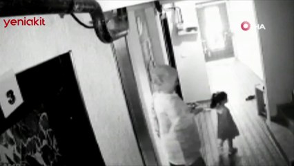 2 aylık bebek asansör boşluğuna düşerek öldü! Facia anı kameraya yansıdı