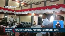Sidang Paripurna DPRD Maluku Tengah Diwarnai Kericuhan hingga Nyaris Adu Jotos