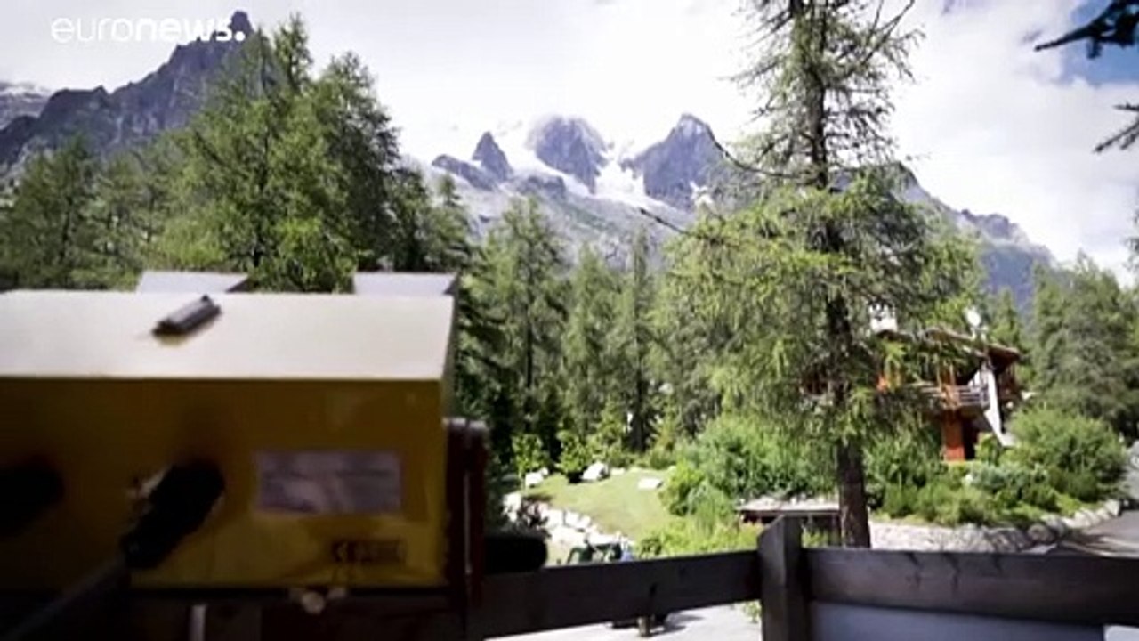 Italia | El Mont Blanc bajo vigilancia por riesgo de desprendimiento de un glaciar