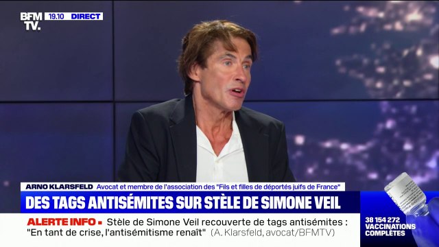 Arno Klarsfeld: Une partie des extrêmes a gardé des sentiments antisémites