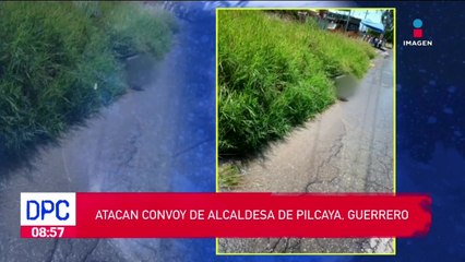 Atacan convoy de alcaldesa de Pilcaya, Guerrero