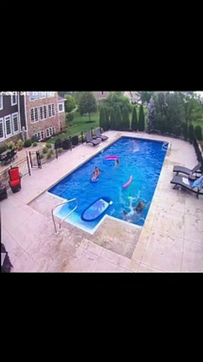 Pool Float Faceplant