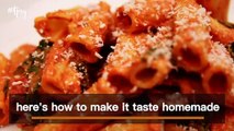 Make Jarred Pasta Taste Homemade With These Simple Tips