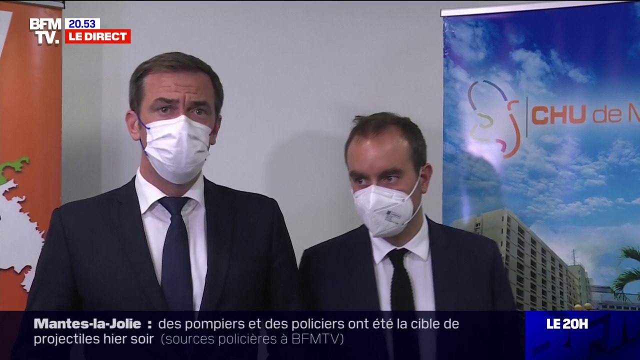 Olivier Véran: "La vague violente qui frappe les Antilles est la conséquence d'une vaccination trop faible sur le territoire"