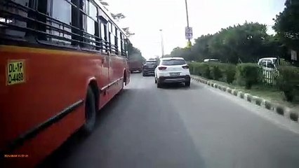 Delhi road traveling part -42