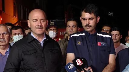 KASTAMONU - Soylu: "(HES'in patladığı iddiası) Bir patlama söz konusu değil, çünkü patlayabilecek bir şey yok"
