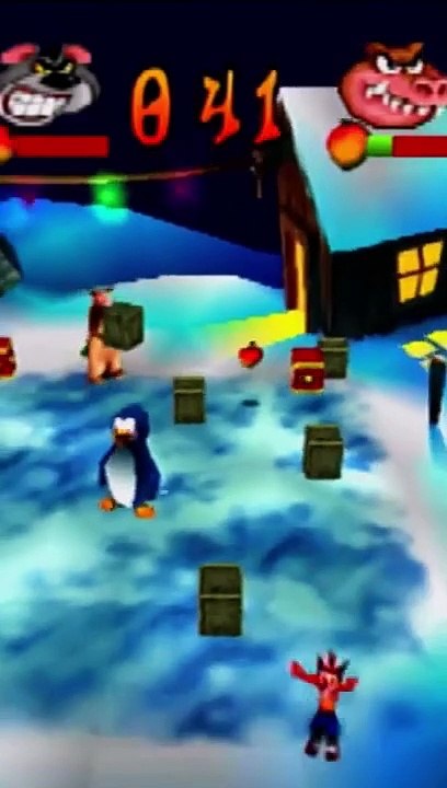 Crash Bash - Crash Bandicoot Crate Crush Victory Dance (Victory Animation)