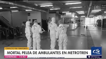 Debate entre caribeños termina con 1 muerto en Estación de MetroTren de San Bernardo - CHV