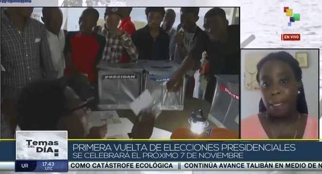 Haití celebrará el 7 de noviembre primera vuelta de elecciones presidenciales