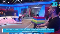La amo, la amo - Juan Marconi blanqueó cómo es su relación con Morena Beltrán