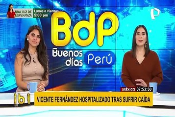 Cantante Vicente Fernández es hospitalizado tras  sufrir caída