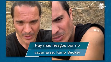 Kuno Becker corrió a vacunarse tras enterarse que Paty Navidad tenía Covid-19