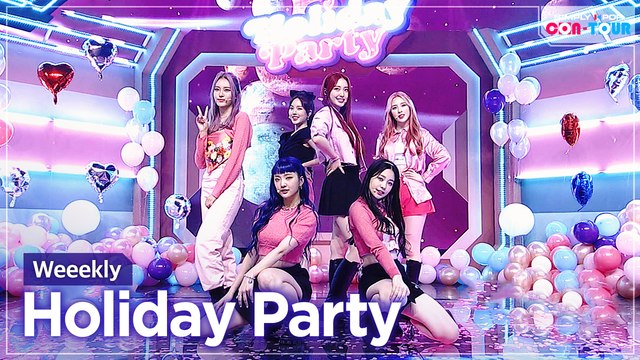 [Simply K-Pop CON-TOUR] Weeekly (위클리) - Holiday Party (홀리데이 파티) _ Ep.480