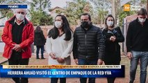 Herrera Ahuad visitó el nuevo centro de empaque de la Red YVA de Posadas