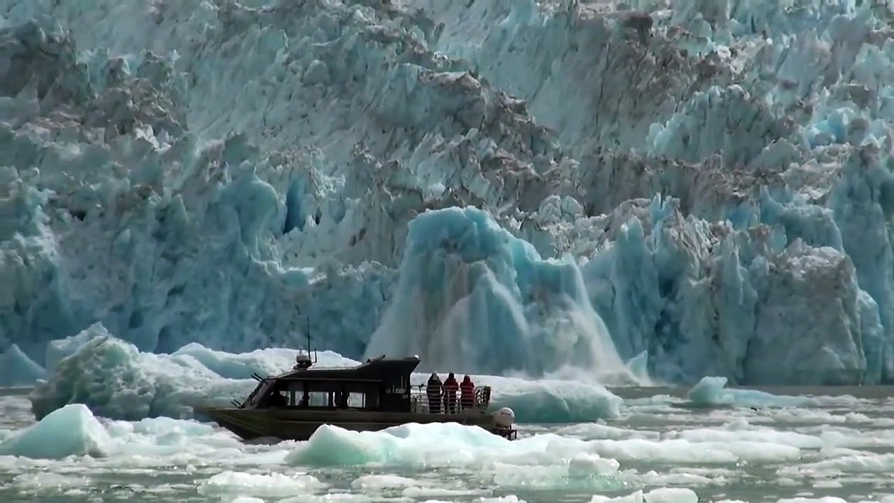 Le Conte glacier shooter - glacier melting