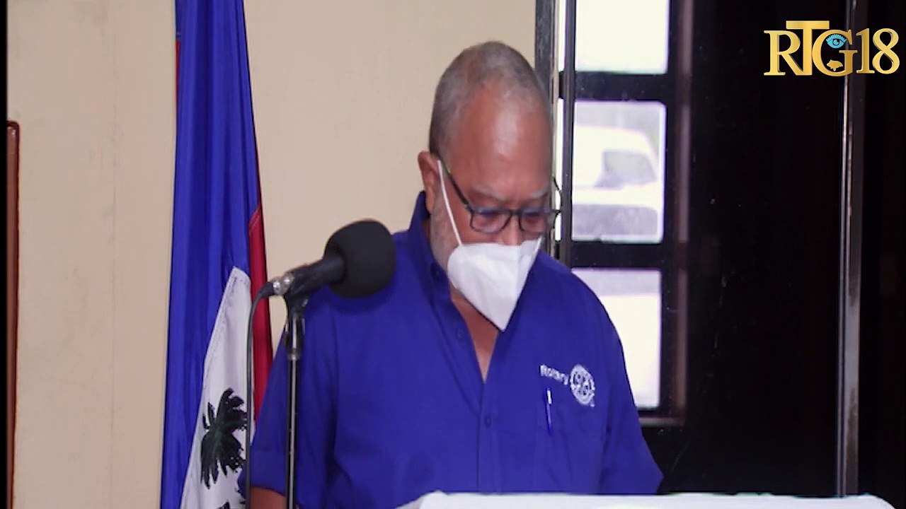 Rotary Club Petyonvil remèt ministè sante piblik 4 ensineratè pou detwi materyèl medikal Covid-19 yo