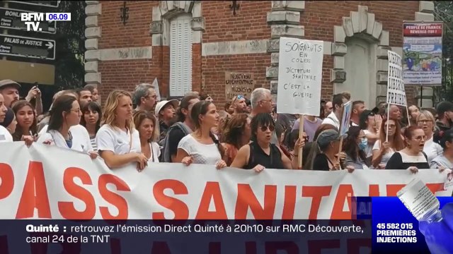 Manifestations anti-pass sanitaire: 200 mobilisations et 250.000 personnes attendues ce samedi