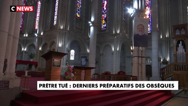 Prêtre tué en Vendée : les derniers préparatifs avant les obsèques