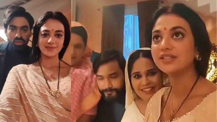 Namak Issk ka के last day पर On Set Location से आखरी Live किया Shruti Sharma और पुरे परिवार ने