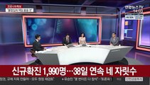[뉴스큐브] 신규확진 1,990명…38일 연속 네 자릿수