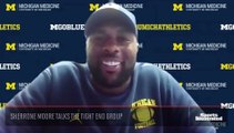 Sherrone Moore Talks Tight Ends