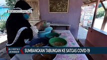 Peduli Sesama, Penjual Nasi Sumbang Satgas Covid-19 dan Warga Jadi Relawan Pemakaman