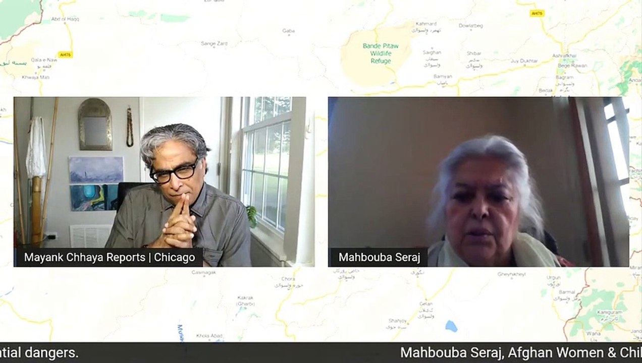 Mayank Chhaya speaks with Mahbouba Seraj, Afghan women and child rights activist | SAM Conversation