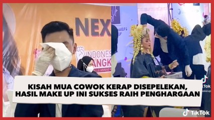 Kisah MUA Cowok Kerap Disepelekan, Hasil Make Up Ini Sukses Raih Penghargaan
