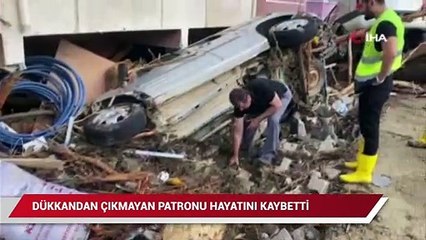 Patronunun arabasını kurtardı, patronu dükkanda hayatını kaybetti