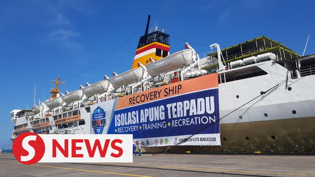 Indonesia ferry turned into isolation centre for Covid-19 patients