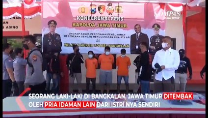 Selingkuhan Istri Tembak Suami