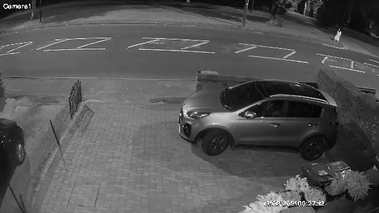 Woman in hospital gown filmed attempting to flag car down in Doncaster