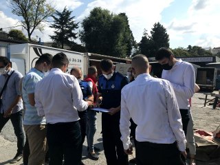 Bahçelievler'de kaçak göçmen denetimi