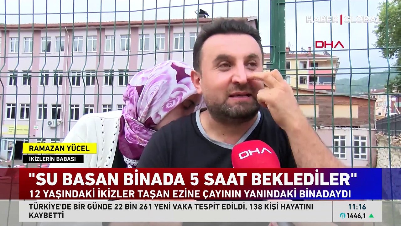 Selde ikizlerini kaybolan anne isyan etti:  Bize 'arabaları çekin' dediler, 'canlarınızı, kurtarın' demediler