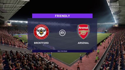 Brentford vs Arsenal || Premier League - 13th August 2021 || Fifa 21