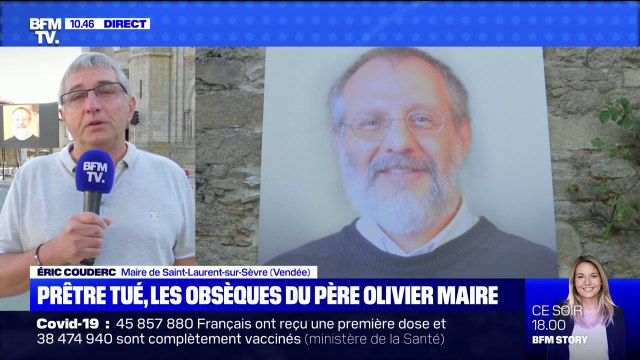 Obsèques du prêtre tué en Vendée: Grande émotion mais grand calme à Saint-Laurent-sur-Sèvre, explique le maire