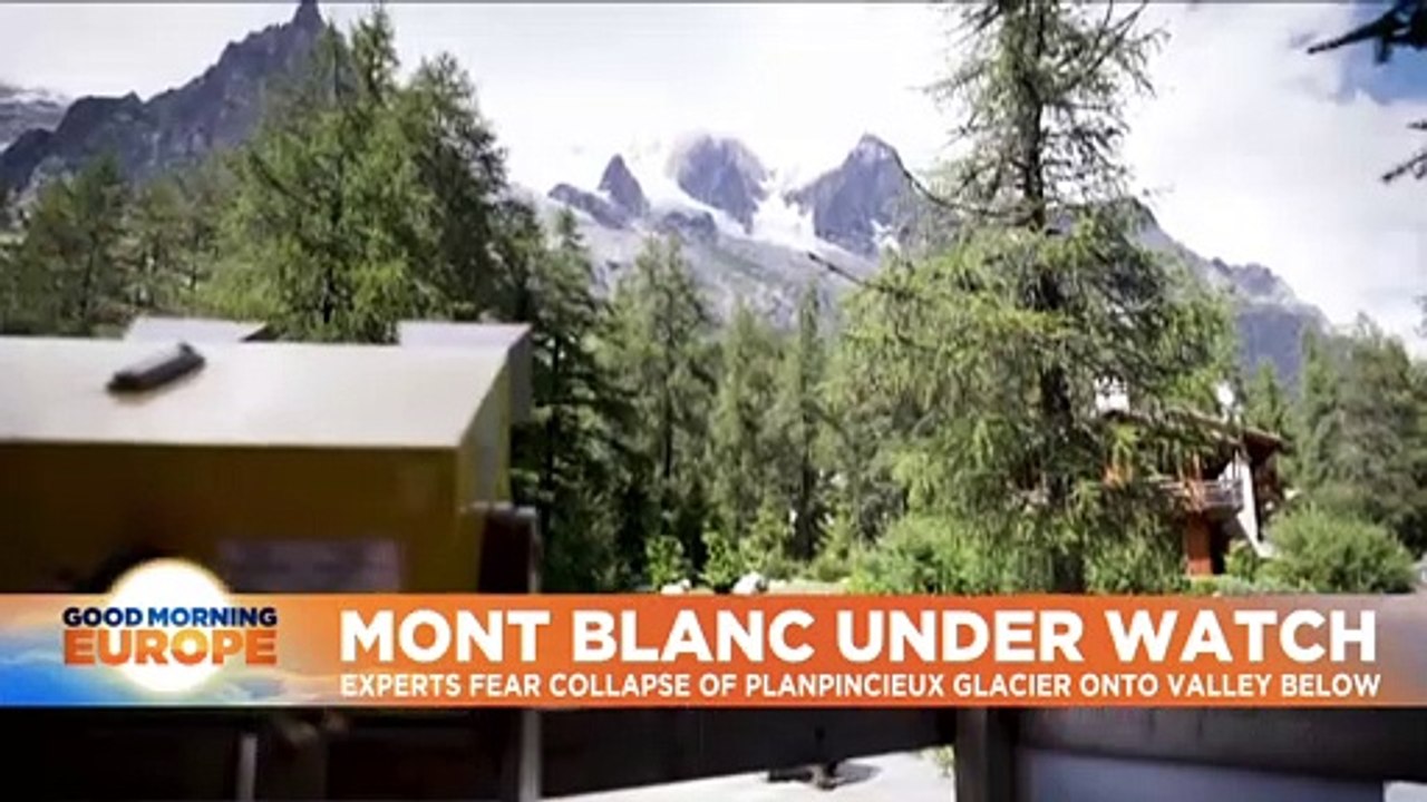 Mont Blanc under surveillance over fears glacier could collapse