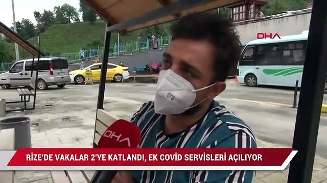 Rize’de vakalar ikiye katlandı, ek Covid servisleri açılıyor