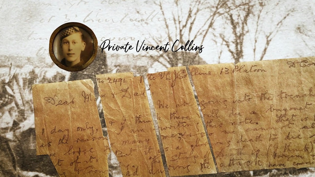 Young soldier’s ‘last letter home’ among handwritten treasures