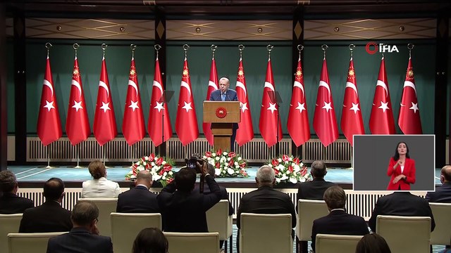 Cumhurbaşkanı Erdoğan: '4 haftadır gündemimizde olan orman yangınları küresel bir sorun haline dönüşmüştür.'