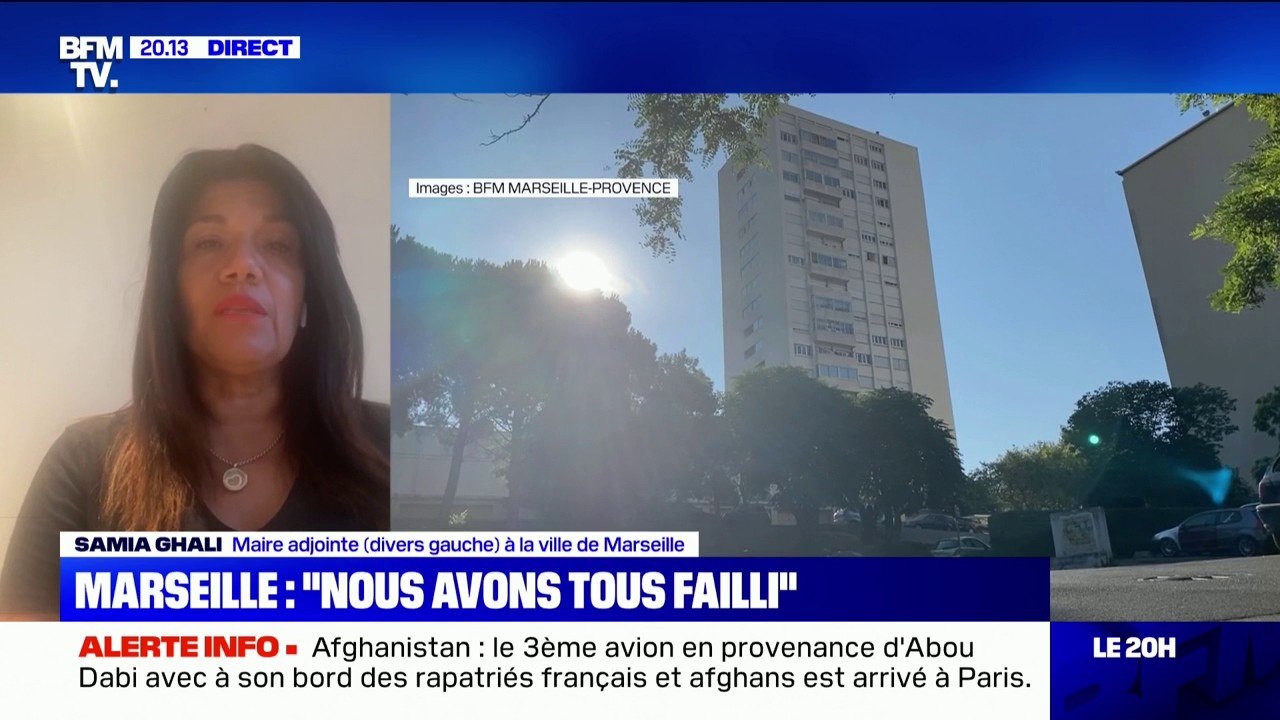 Samia Ghali sur le trafic de drogue à Marseille: "Tous les jours dans les quartiers il y a des tirs"