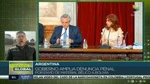 Gobierno argentino denuncia a Macri por envío bélico a Bolivia en 2019