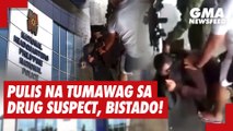 Pulis na tumawag sa drug suspect, bistado! | GMA News Feed