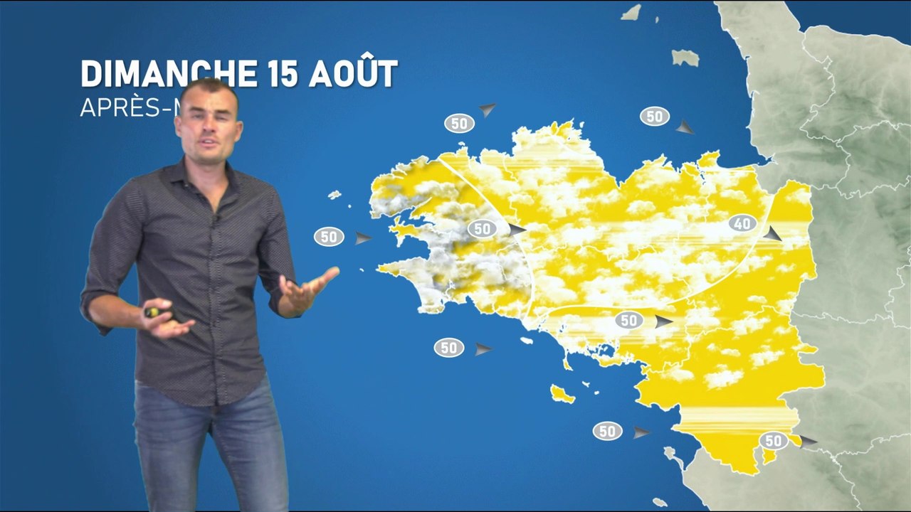 Bulletin météo pour le dimanche 15 août 2021
